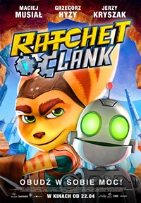 Plakat filmu Ratchet i Clank 3D